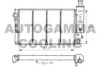 AUTOGAMMA 100773 Radiator, engine cooling